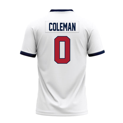 Liberty - NCAA Football : Jaylon Coleman - White Premium Football Jersey-1