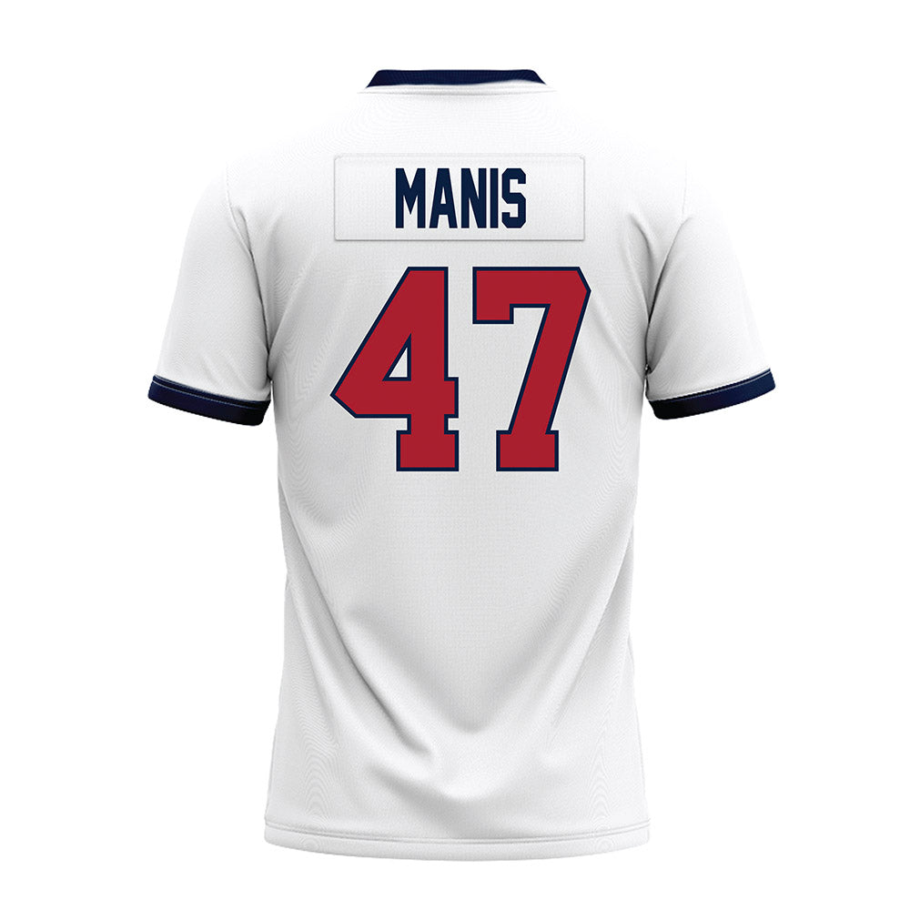 Liberty - NCAA Football : Ryan Manis - White Premium Football Jersey