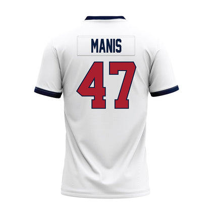 Liberty - NCAA Football : Ryan Manis - White Premium Football Jersey