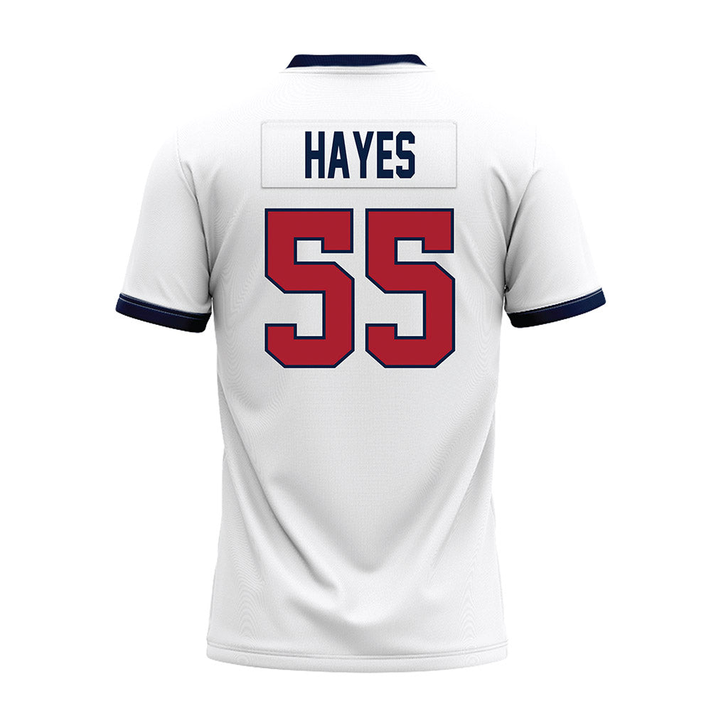 Liberty - NCAA Football : Harrison Hayes - White Premium Football Jersey