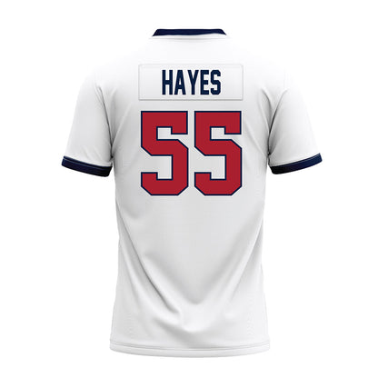 Liberty - NCAA Football : Harrison Hayes - White Premium Football Jersey