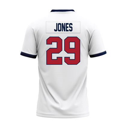 Liberty - NCAA Football : Akhori Jones - White Premium Football Jersey-1