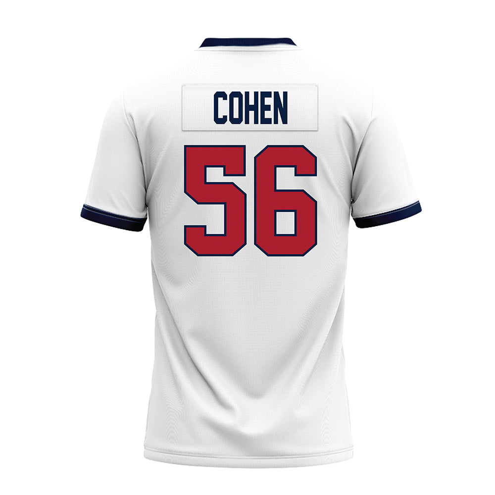 Liberty - NCAA Football : Samuel Cohen - White Premium Football Jersey-1