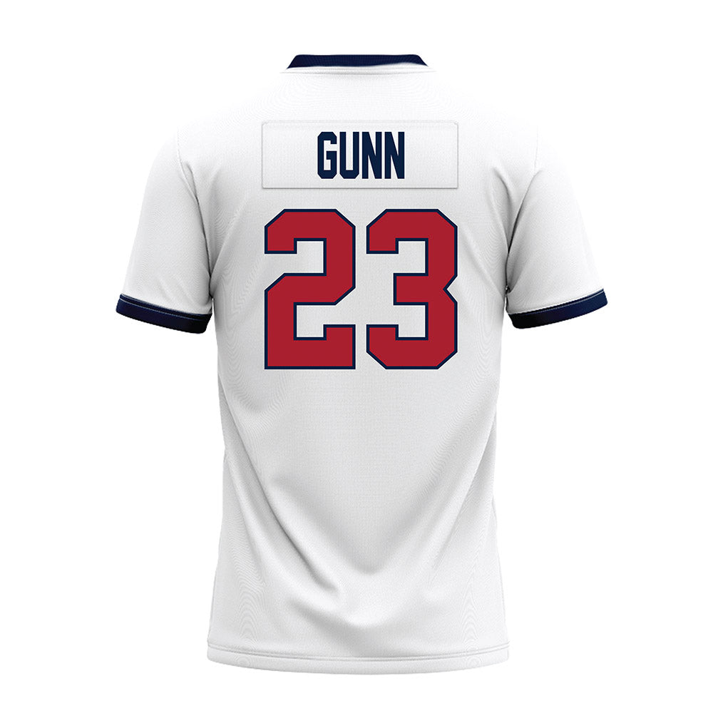 Liberty - NCAA Football : Myke Gunn - White Premium Football Jersey-1