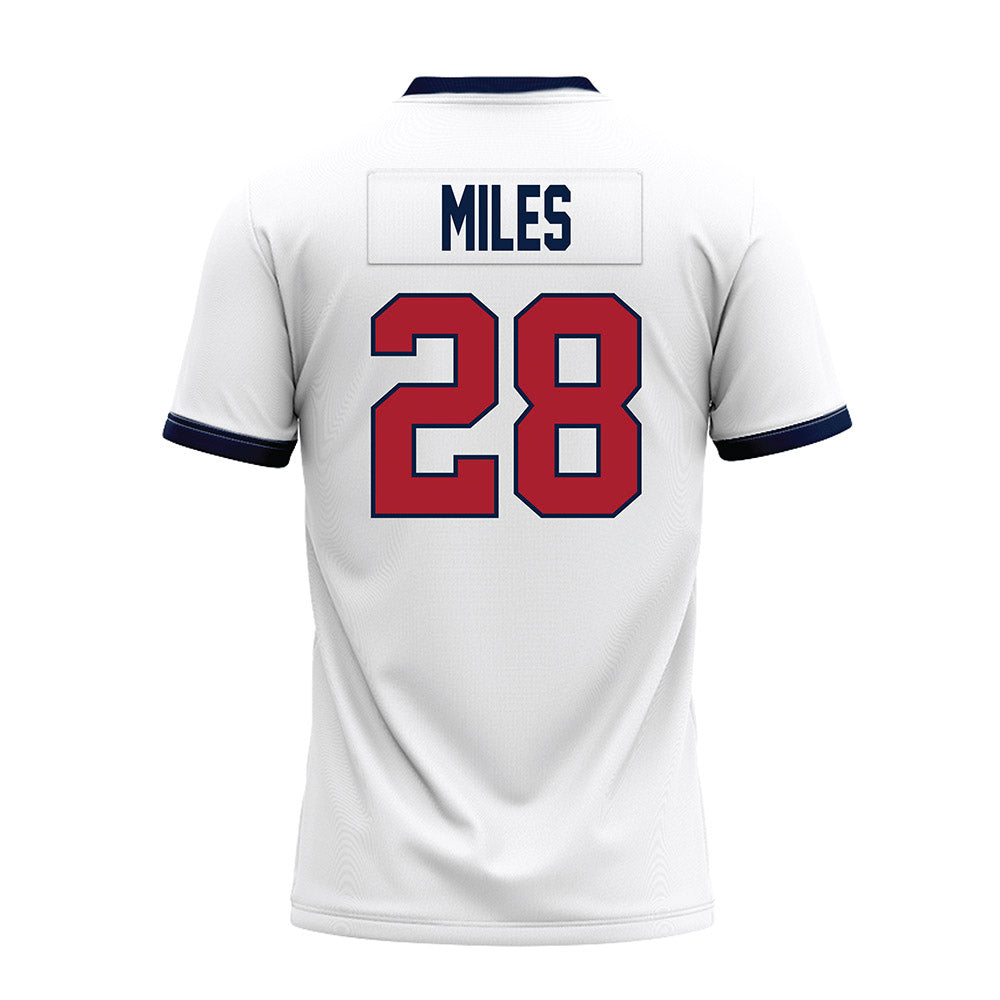 Liberty - NCAA Football : Jamal Miles - White Premium Football Jersey