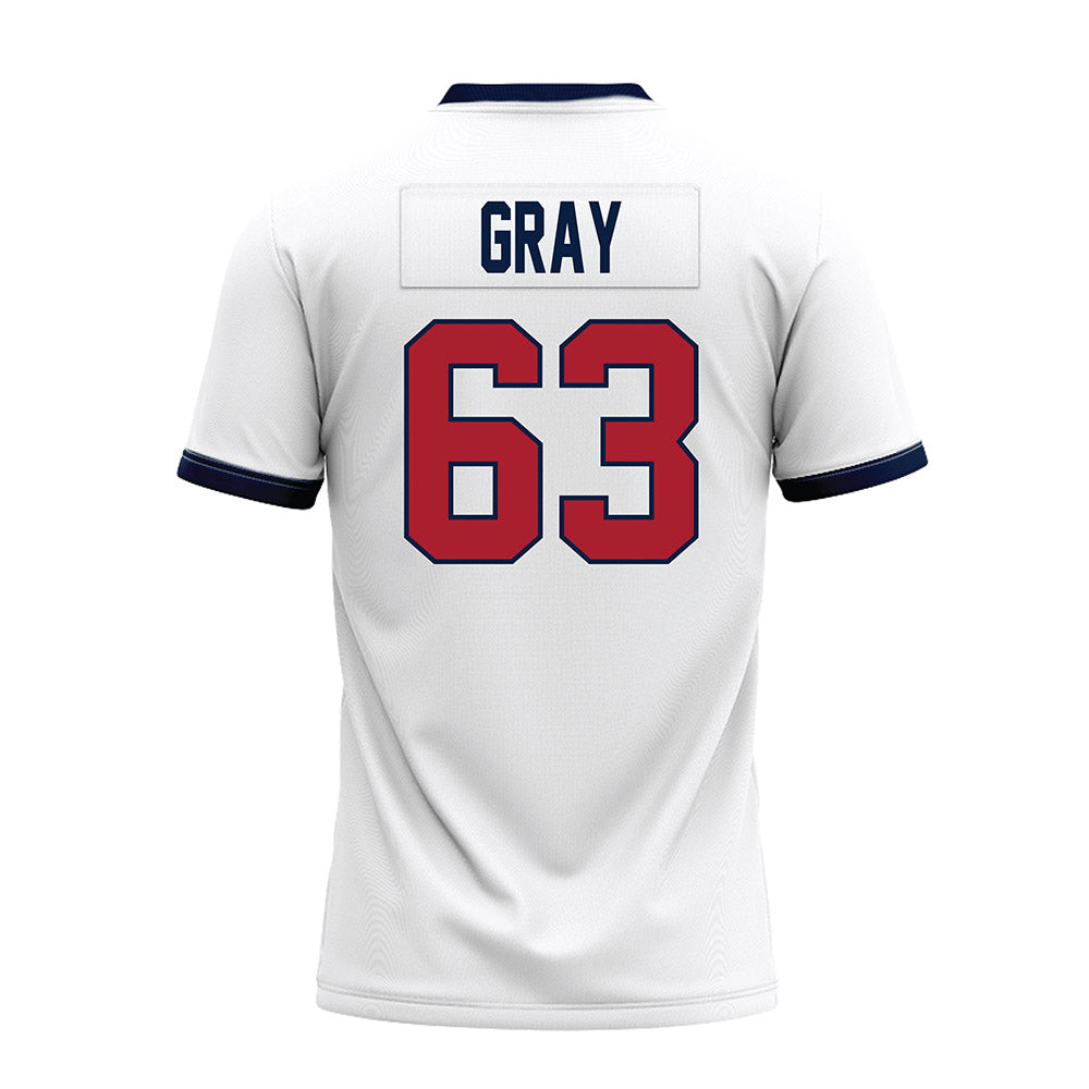 Liberty - NCAA Football : Xavior Gray - White Premium Football Jersey