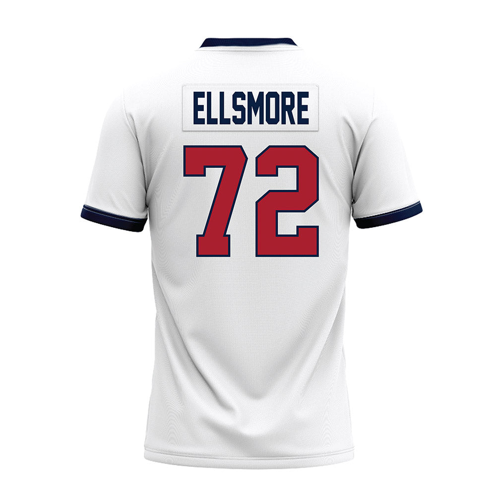 Liberty - NCAA Football : Seth Ellsmore - White Premium Football Jersey