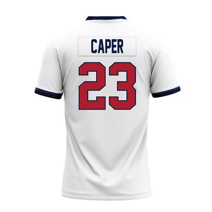 Liberty - NCAA Football : Malik Caper - White Premium Football Jersey