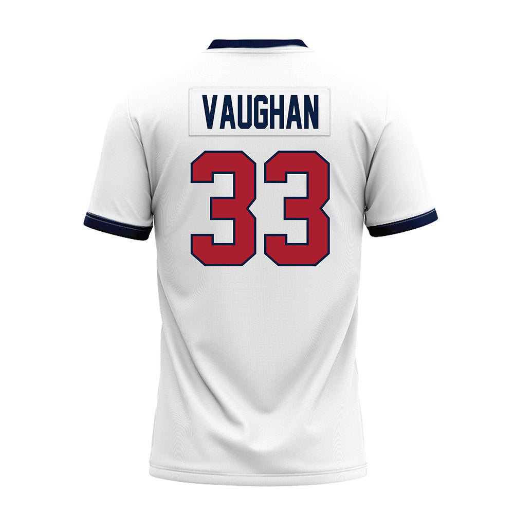 Liberty - NCAA Football : Aidan Vaughan - White Premium Football Jersey