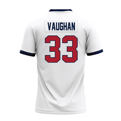 Liberty - NCAA Football : Aidan Vaughan - White Premium Football Jersey