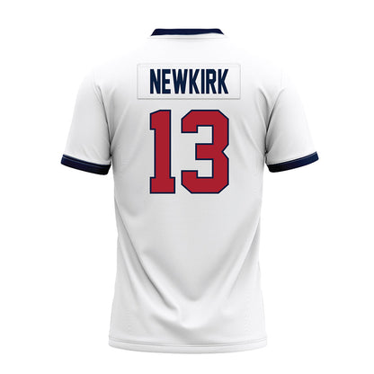 Liberty - NCAA Football : Nasir Newkirk - White Premium Football Jersey-1