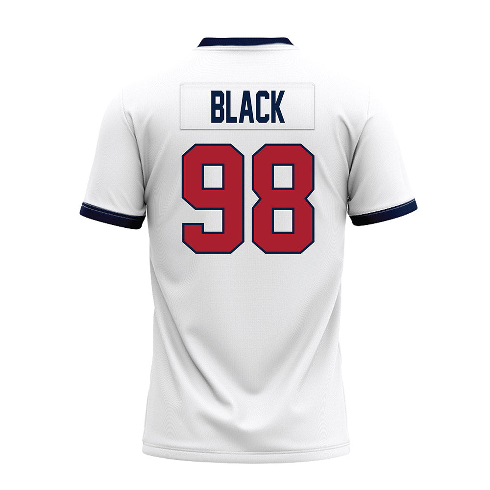 Liberty - NCAA Football : Tyler Black - White Premium Football Jersey-1