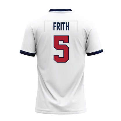 Liberty - NCAA Football : Noah Frith - White Premium Football Jersey