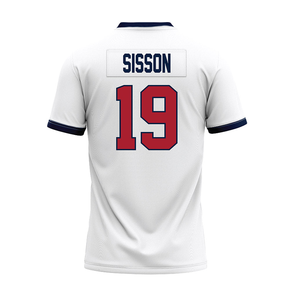 Liberty - NCAA Football : Eli Sisson - White Premium Football Jersey