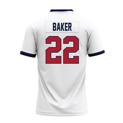 Liberty - NCAA Football : Coleman Baker - White Premium Football Jersey