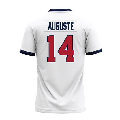 Liberty - NCAA Football : Eli Auguste - White Premium Football Jersey