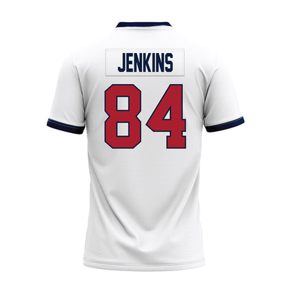 Liberty - NCAA Football : Jacob Jenkins - White Premium Football Jersey