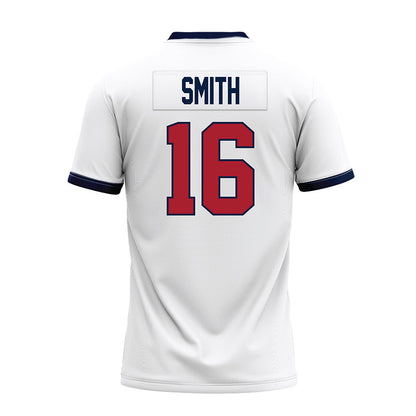 Liberty - NCAA Football : Eric Smith - White Premium Football Jersey