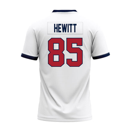 Liberty - NCAA Football : Connie Hewitt - White Premium Football Jersey