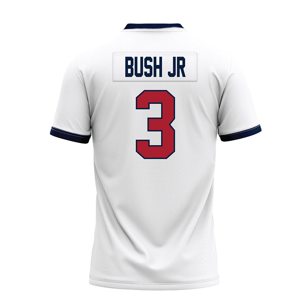 Liberty - NCAA Football : TJ Bush JR - White Premium Football Jersey