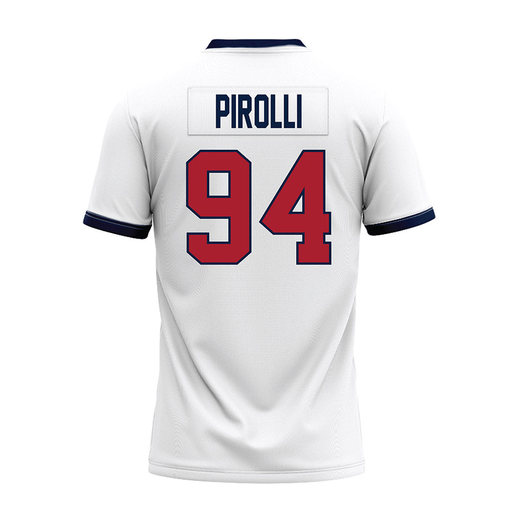 Liberty - NCAA Football : Nathan Pirolli - White Premium Football Jersey