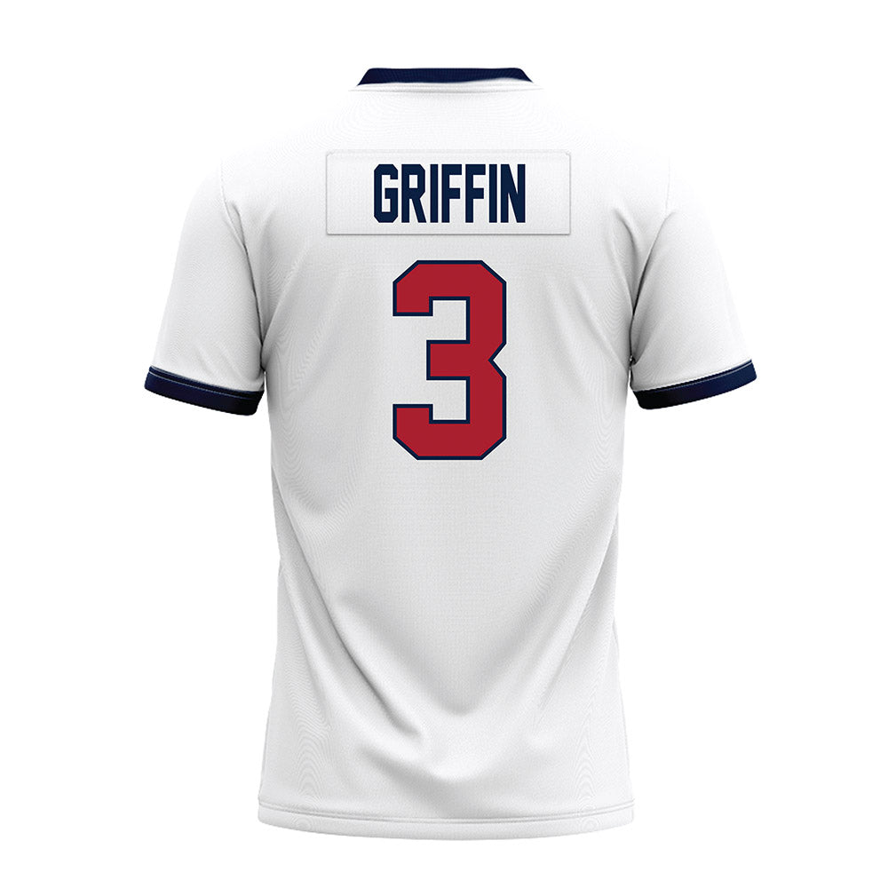 Liberty - NCAA Football : Eldric Griffin - White Premium Football Jersey-1
