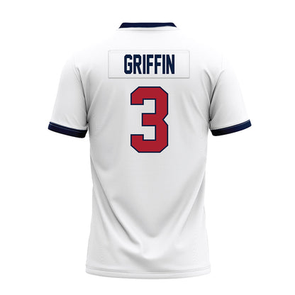Liberty - NCAA Football : Eldric Griffin - White Premium Football Jersey-1