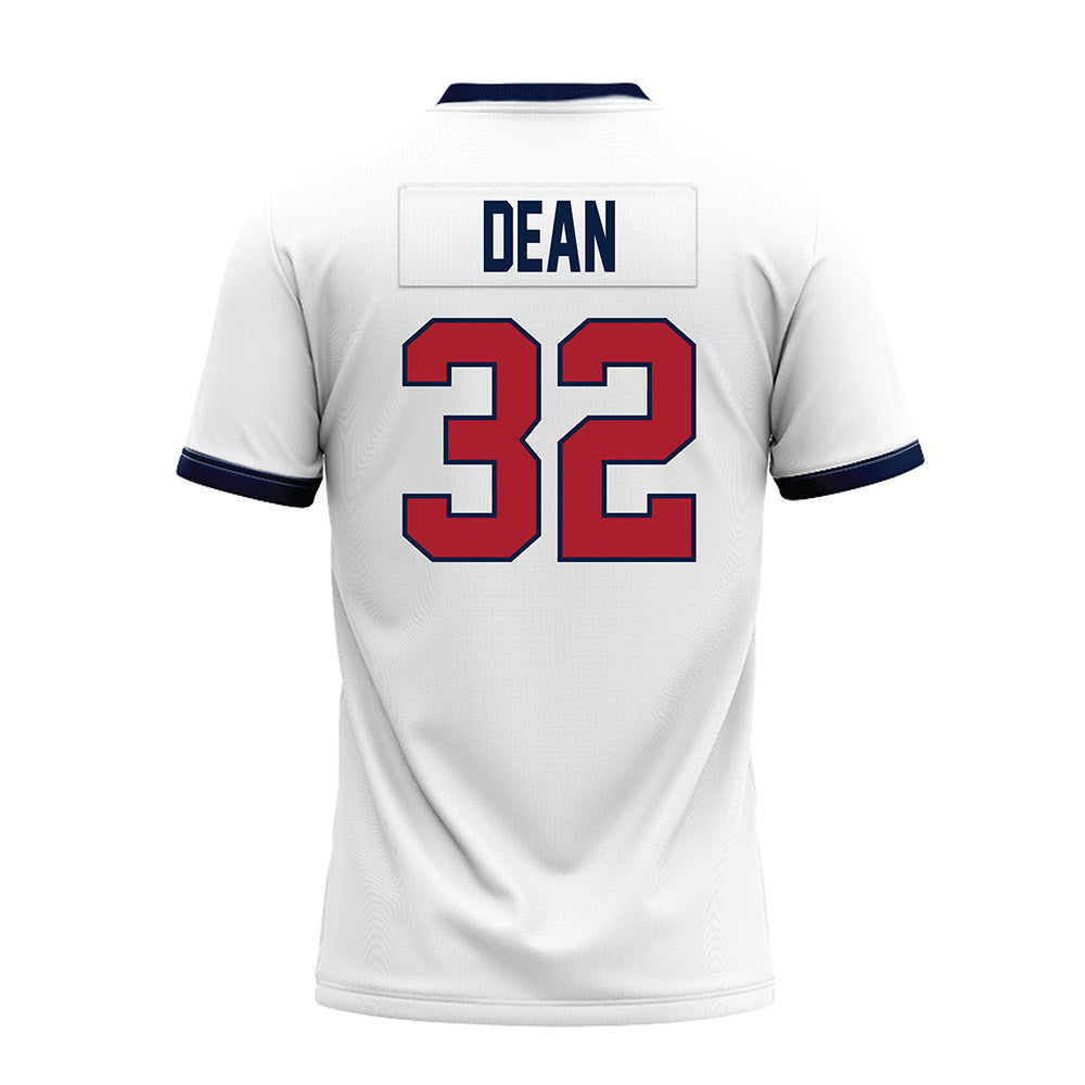 Liberty - NCAA Football : Davion Dean - White Premium Football Jersey-1