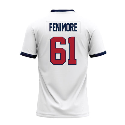 Liberty - NCAA Football : Aaron Fenimore - White Premium Football Jersey