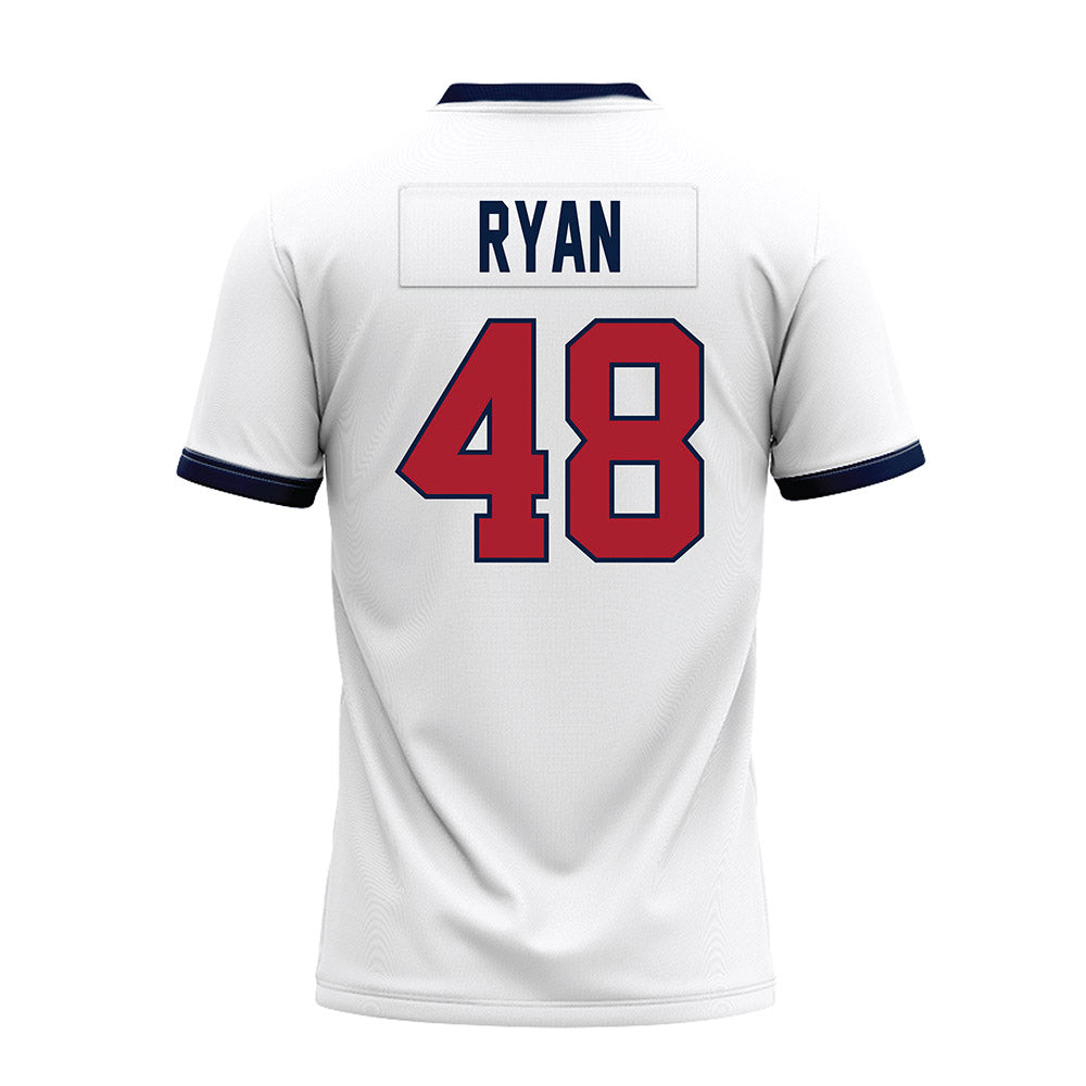 Liberty - NCAA Football : Caleb Ryan - White Premium Football Jersey