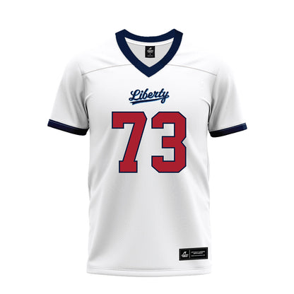 Liberty - NCAA Football : Curtis Doirilus - White Premium Football Jersey-0