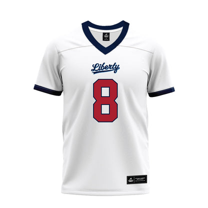 Liberty - NCAA Football : Brenton Williams - White Premium Football Jersey-0