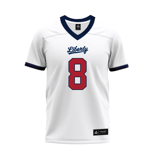 Liberty - NCAA Football : Brenton Williams - White Premium Football Jersey-0