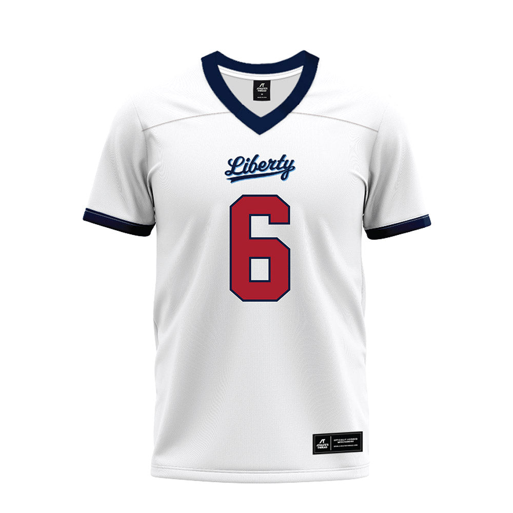 Liberty - NCAA Football : Reese Smith - White Premium Football Jersey