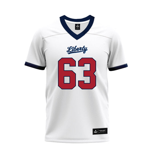 Liberty - NCAA Football : DaJyQuwan Jackson-Payne - White Premium Football Jersey-0