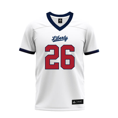 Liberty - NCAA Football : Amarian Williams - White Premium Football Jersey