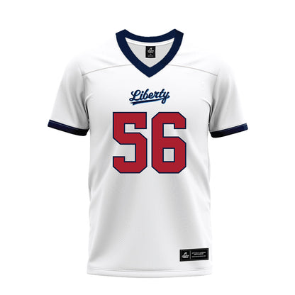 Liberty - NCAA Football : Samuel Cohen - White Premium Football Jersey-0