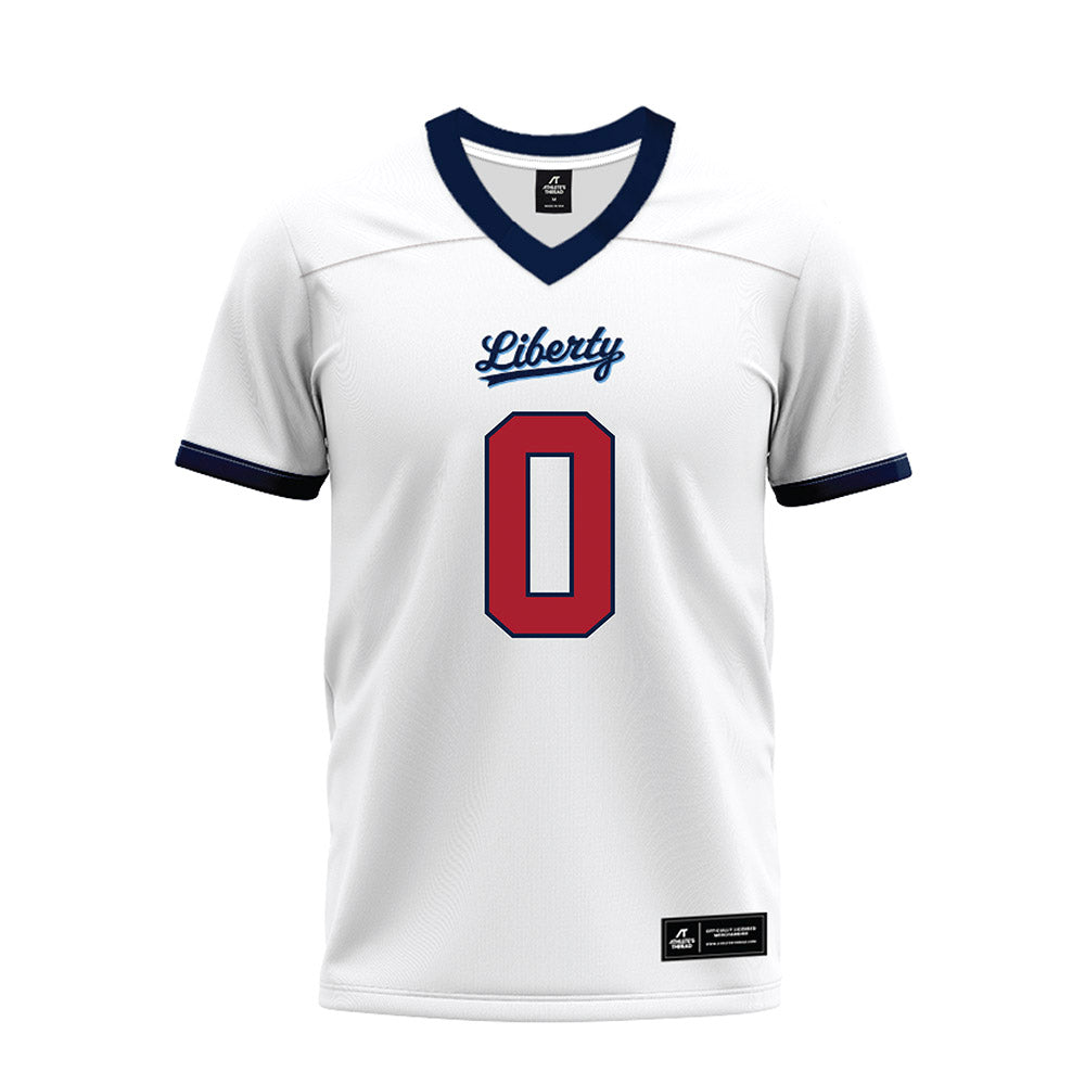 Liberty - NCAA Football : Jaylon Coleman - White Premium Football Jersey-0