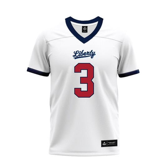 Liberty - NCAA Football : Jamari Person - White Premium Football Jersey-0