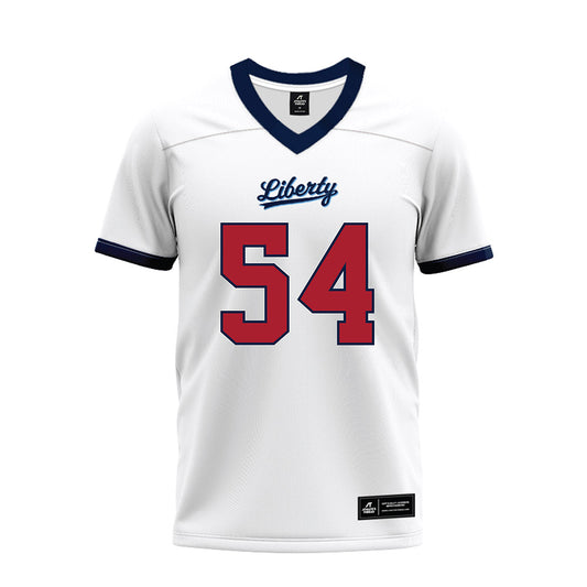 Liberty - NCAA Football : Cal Grubbs - White Premium Football Jersey