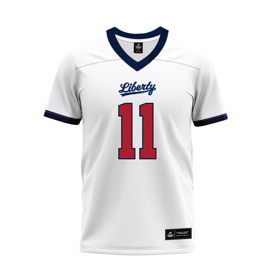 Liberty - NCAA Football : Darius Copeland - White Premium Football Jersey