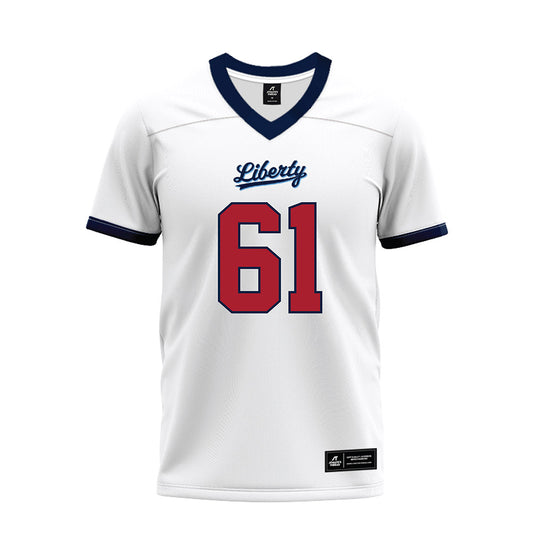 Liberty - NCAA Football : Aaron Fenimore - White Premium Football Jersey