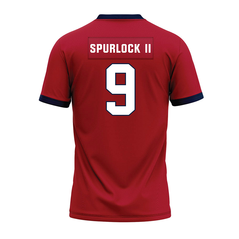Liberty - NCAA Football : Timothy Spurlock II - Red Premium Football Jersey-1