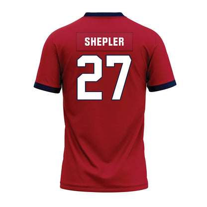 Liberty - NCAA Football : Clay Shepler - Red Premium Football Jersey