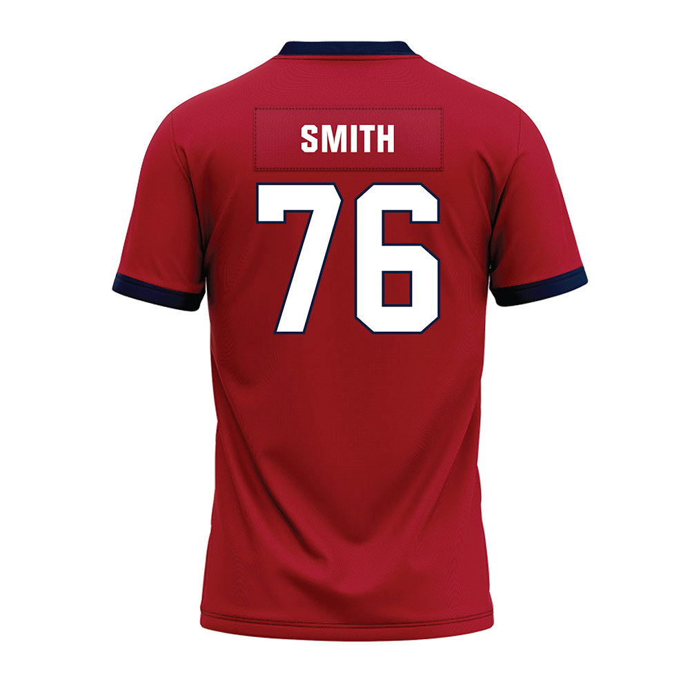 Liberty - NCAA Football : Gabriel Smith - Red Premium Football Jersey-1