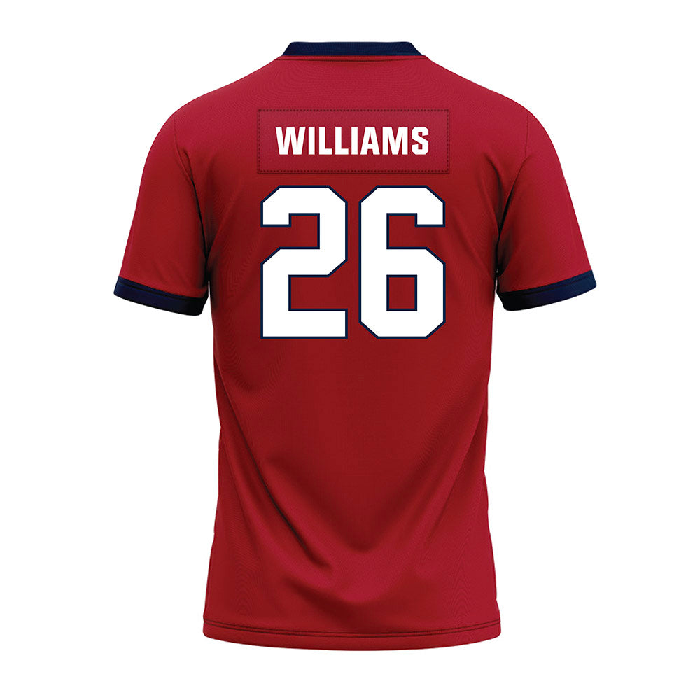 Liberty - NCAA Football : Amarian Williams - Red Premium Football Jersey