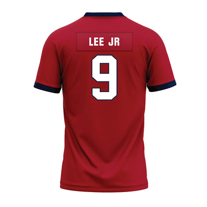 Liberty - NCAA Football : Donte Lee Jr - Red Premium Football Jersey-1