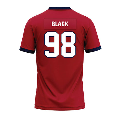 Liberty - NCAA Football : Tyler Black - Red Premium Football Jersey-1