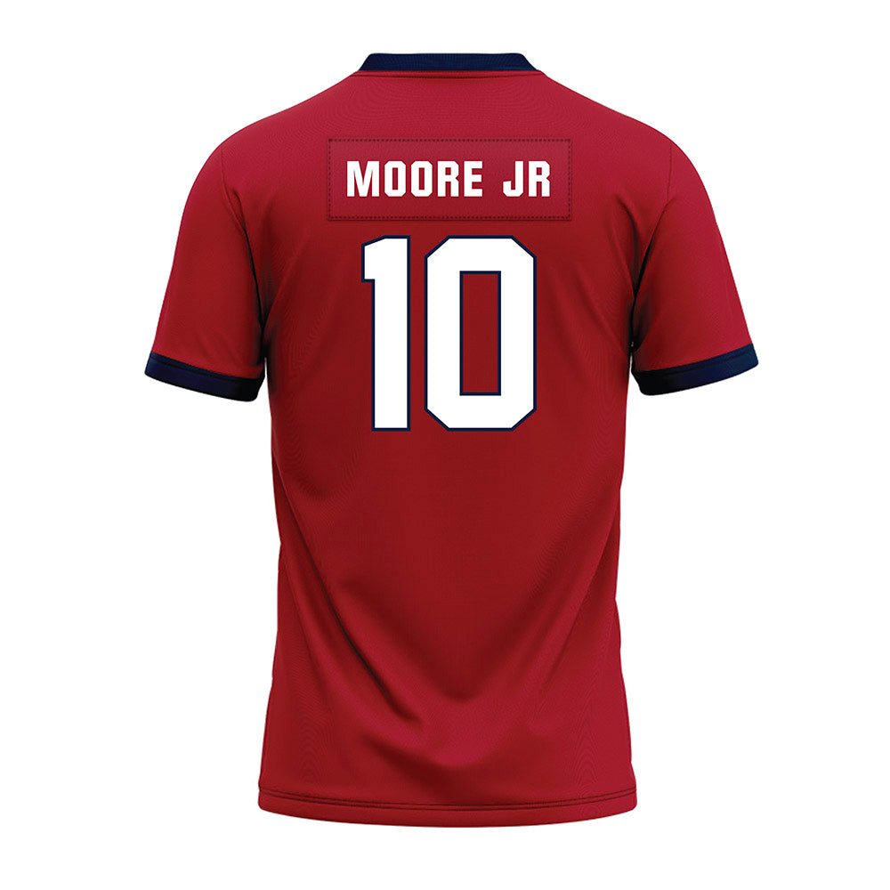 Liberty - NCAA Football : Ronald Moore Jr - Red Premium Football Jersey