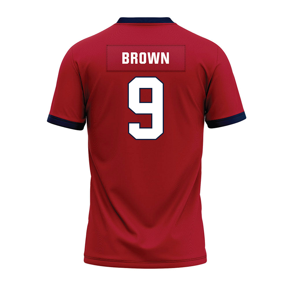 Liberty - NCAA Football : Jahmar Brown - Red Premium Football Jersey